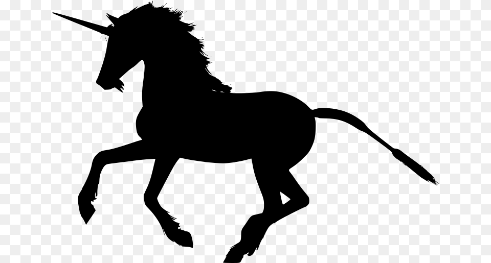 Minimalist Horse, Gray Png Image