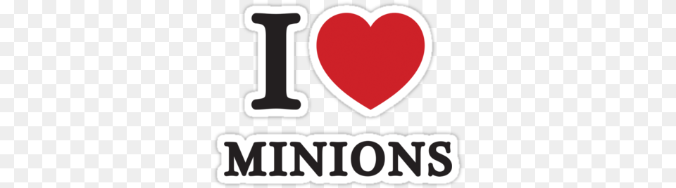 Minion And Love Image Love Minions Red Heart Picture Ornament Free Transparent Png