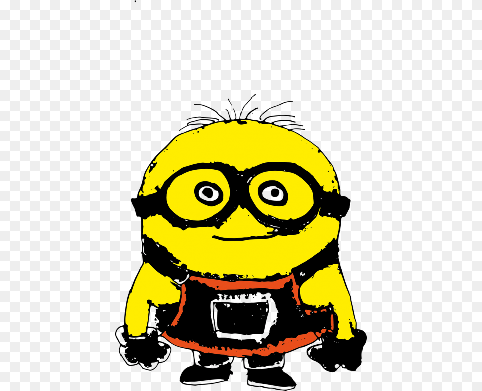 Minion Animation Positive Animasi Kuning, Baby, Person Free Png Download