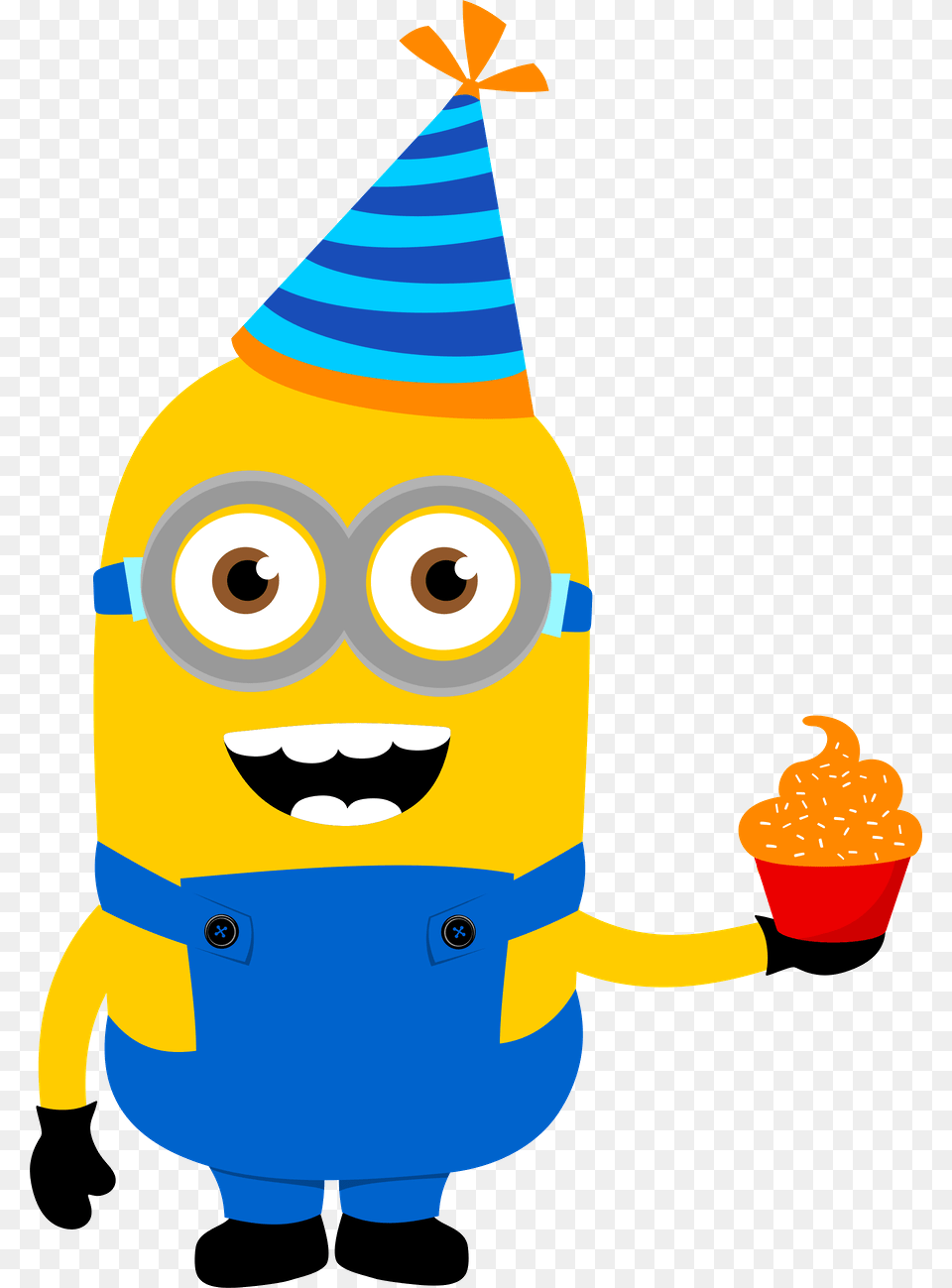 Minion Birthday Clipart, Clothing, Hat, Baby, Person Png