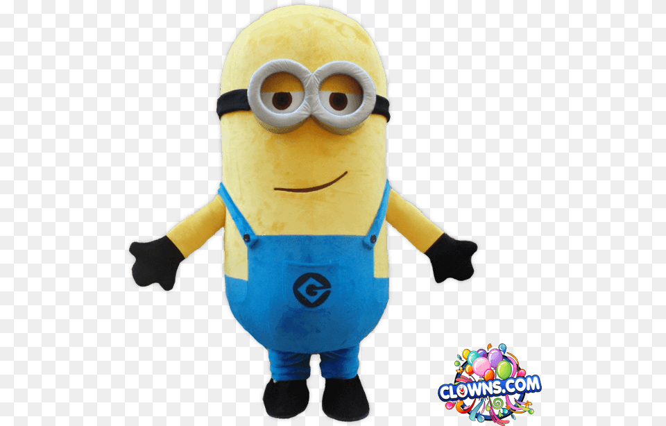 Minion Character For Party Minions Happy Birthday Clipart Custom Minion Mascot, Plush, Toy Free Png