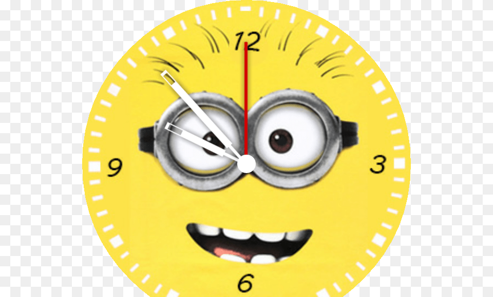 Minion Face Minions Women39s T Shirts, Analog Clock, Clock, Disk Free Png Download