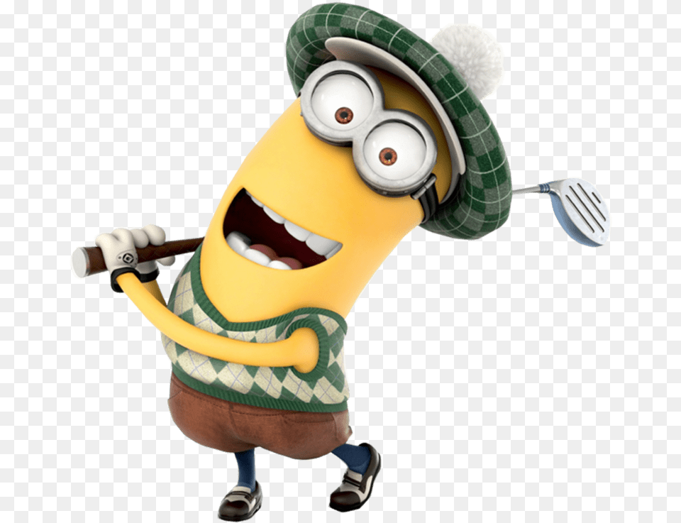 Minion Golfer Minion Golf, Toy, Clothing, Footwear, Shoe Png