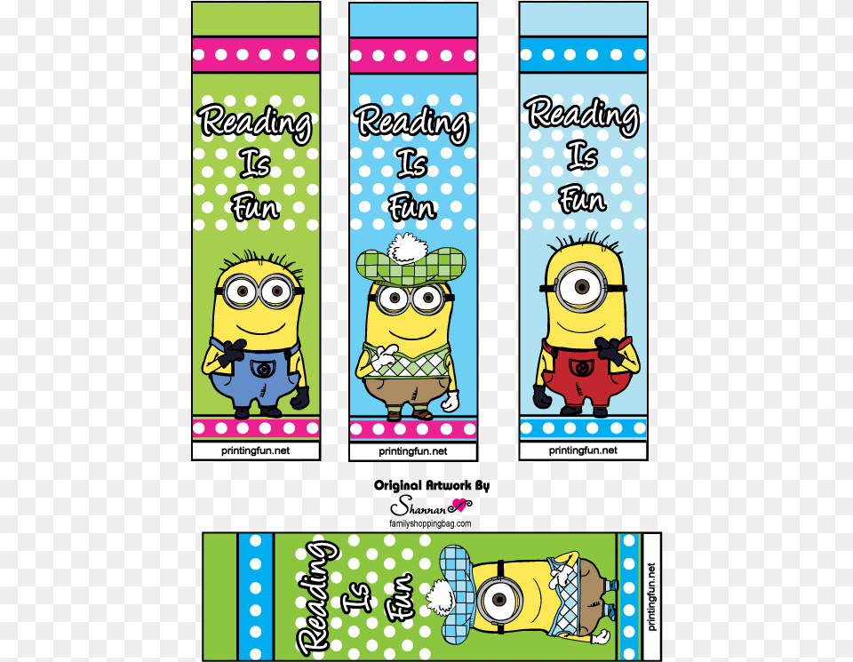 Minion Party Minion Bookmark Printable, Book, Comics, Publication, Baby Free Png