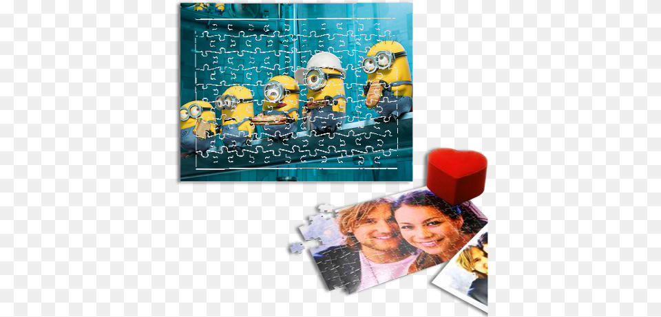 Minion Puzzle Dikdrtgen Puzzle Minion Puzzle Minions Lunch On A Skyscraper, Adult, Wedding, Person, Woman Png