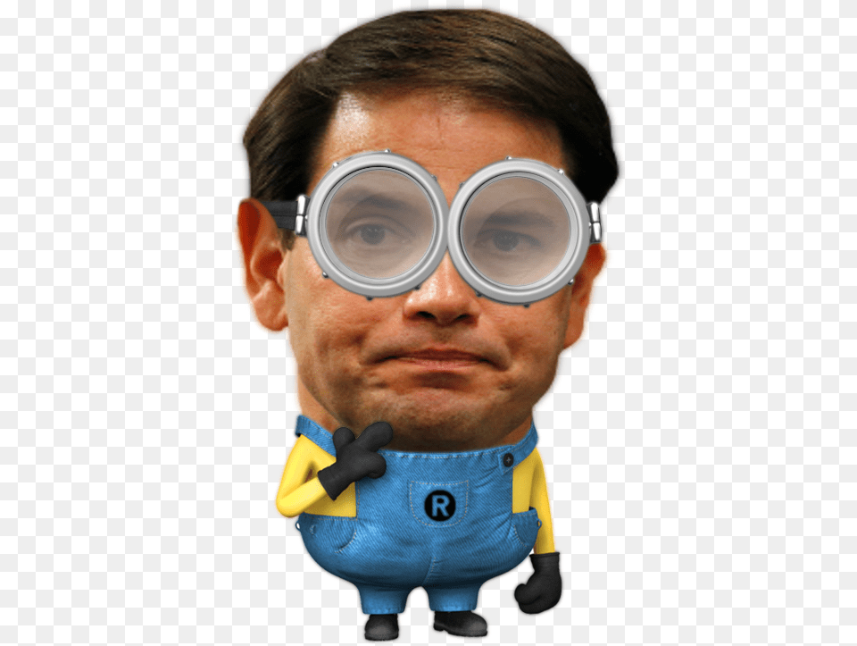 Minion Rush Eyewear Goggles Glasses Vision Care Product Despicable Me, Accessories, Adult, Male, Man Free Png Download