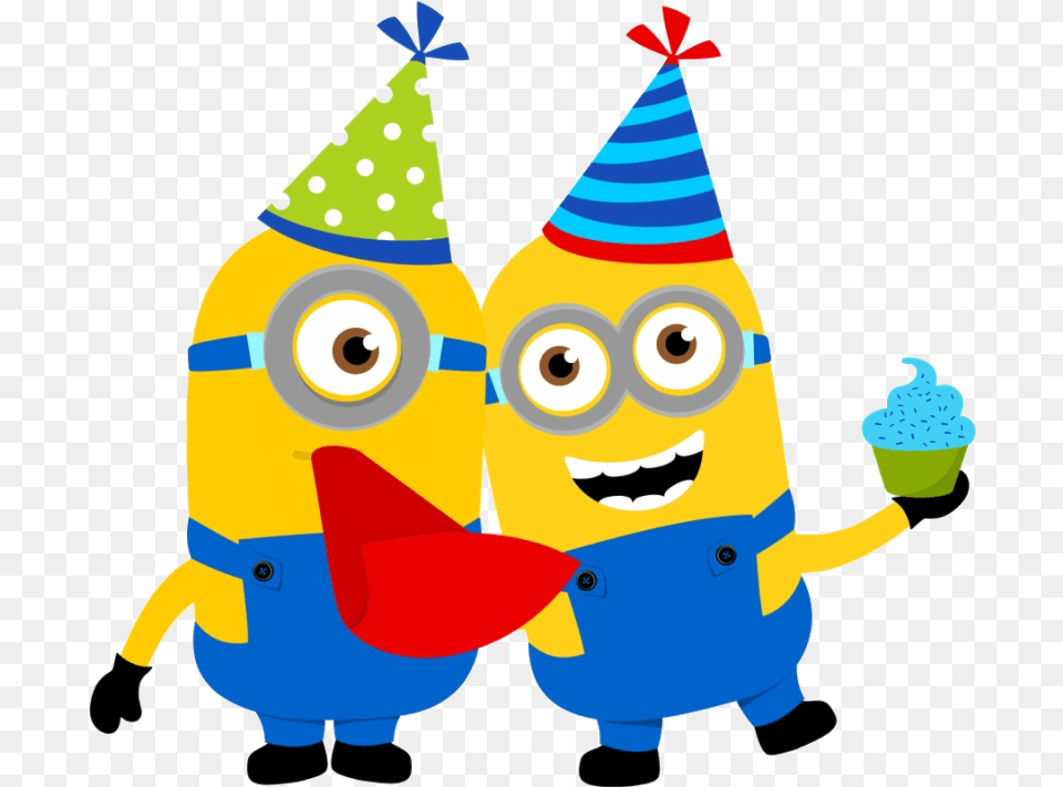 Minion Image Birthday Clipart Minions Mensajes De Para Sobrino Querido, Clothing, Hat, Party Hat Free Transparent Png