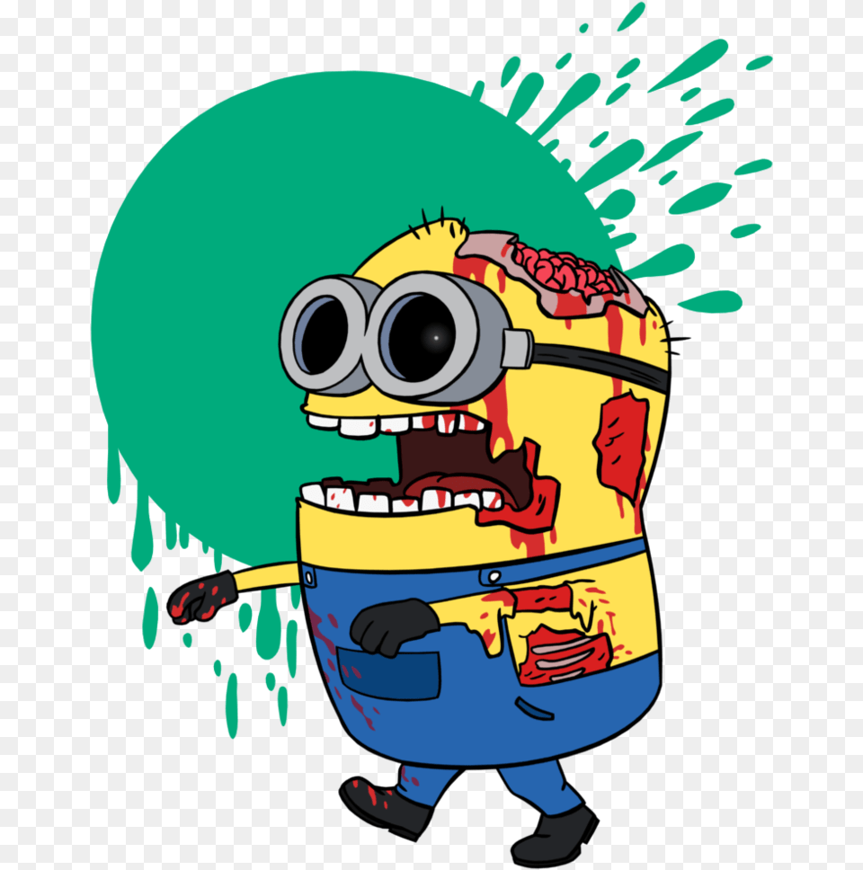 Minion Zombie Minion Zombie, Baby, Person, Art, Cartoon Free Png Download