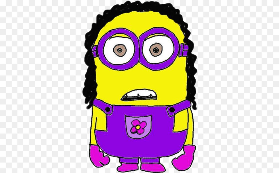 Minions, Purple, Sticker Free Png Download