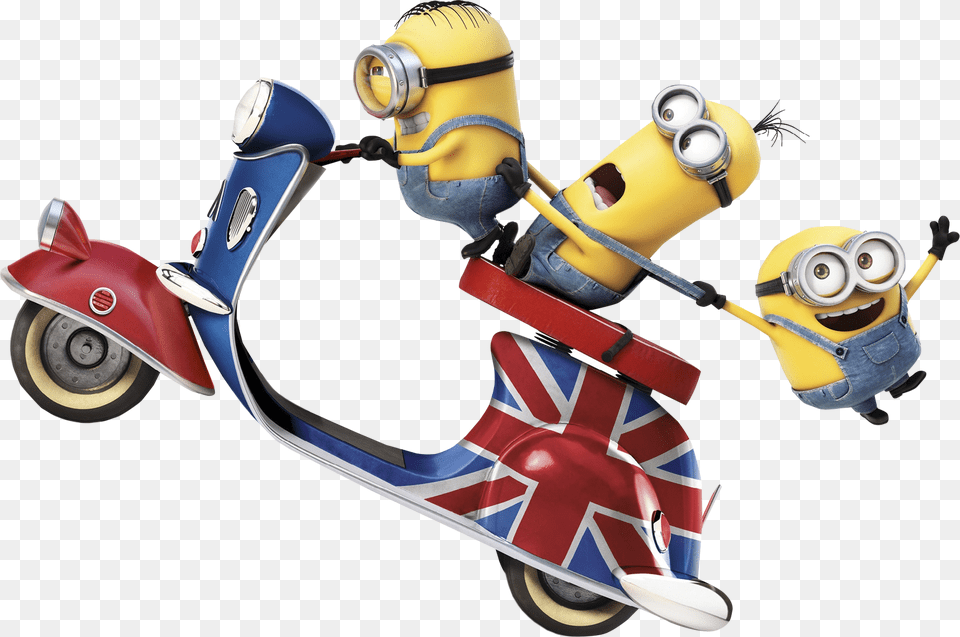 Minions, Machine, Wheel, Motorcycle, Scooter Free Png