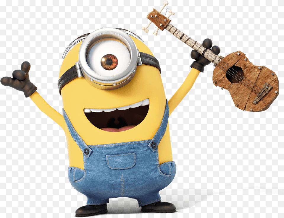 Minions, Guitar, Musical Instrument, Baby, Person Png