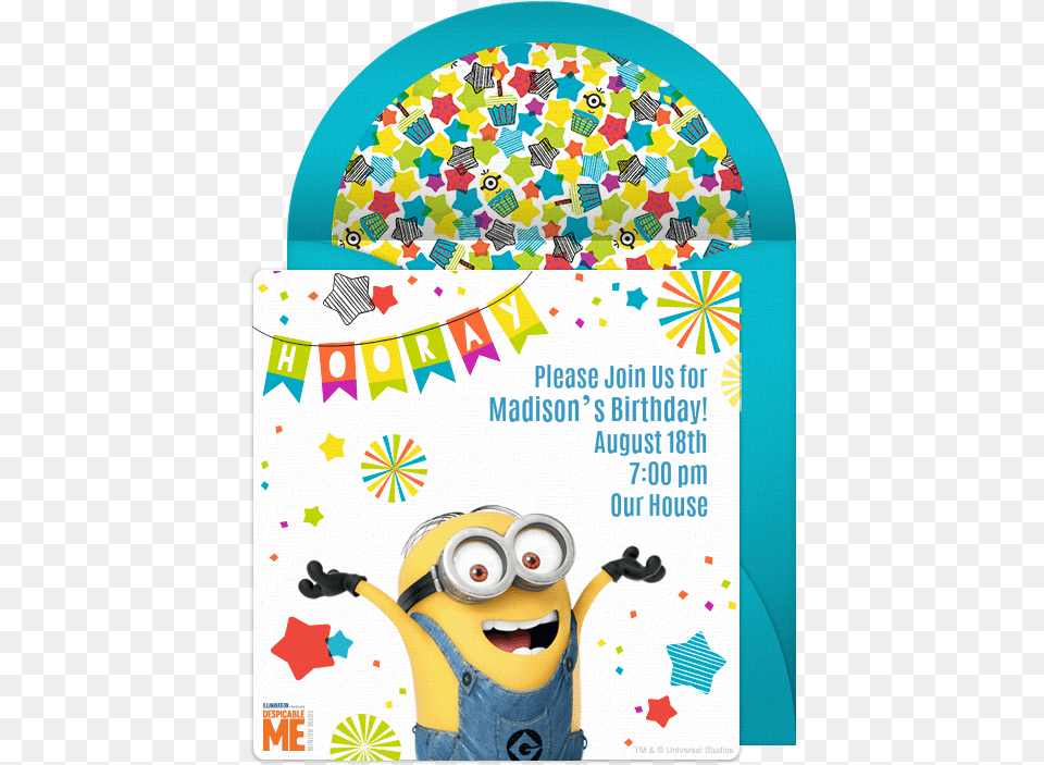 Minions Party, Advertisement, Poster Png