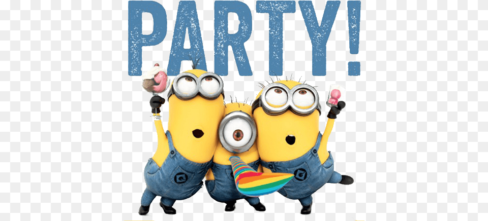 Minions Party, Baby, Person, Book, Comics Free Transparent Png