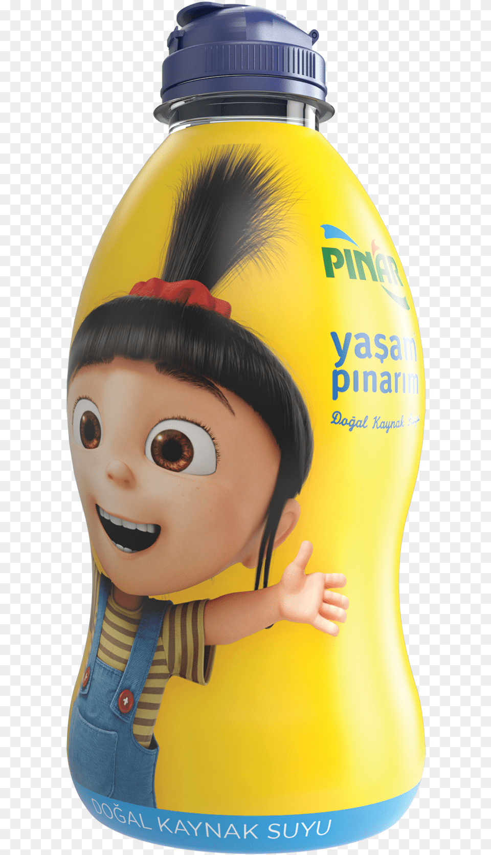 Minions Pnar Su, Bottle, Doll, Toy, Face Free Png