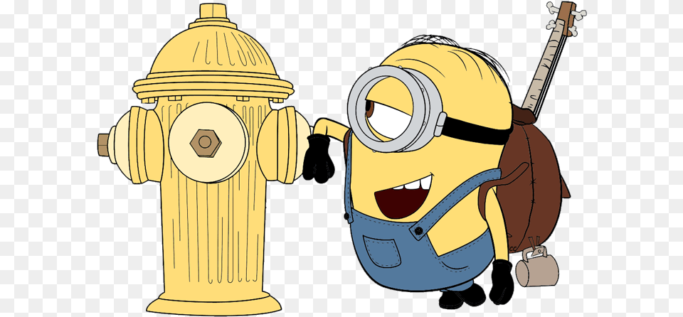 Minions Stuart Clipart, Hydrant, Person, Fire Hydrant Png Image