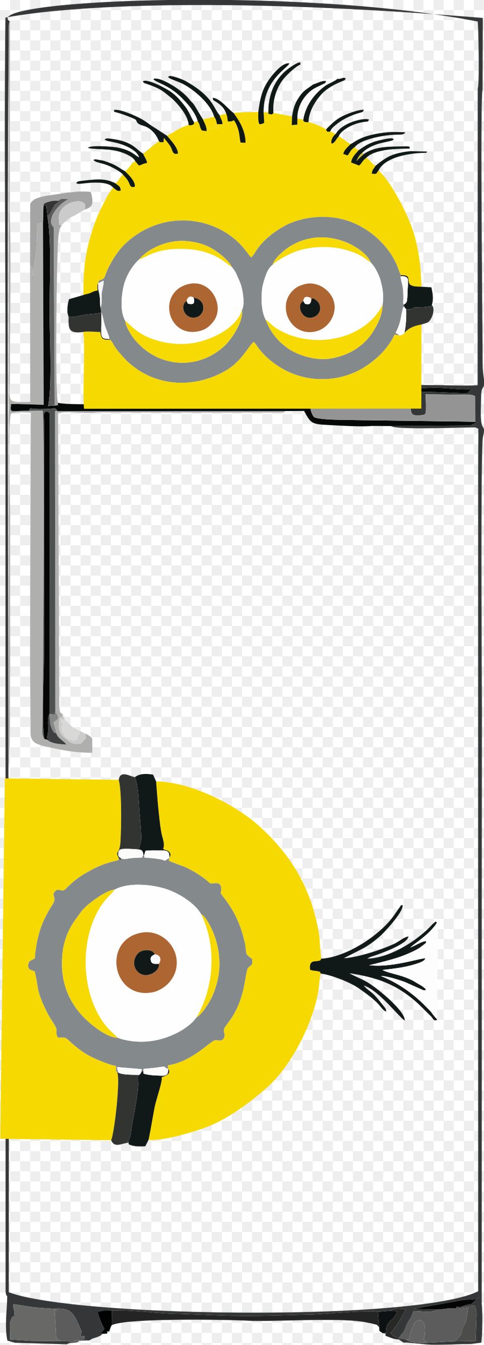 Minions Vector, Device, Appliance, Electrical Device, Refrigerator Free Png