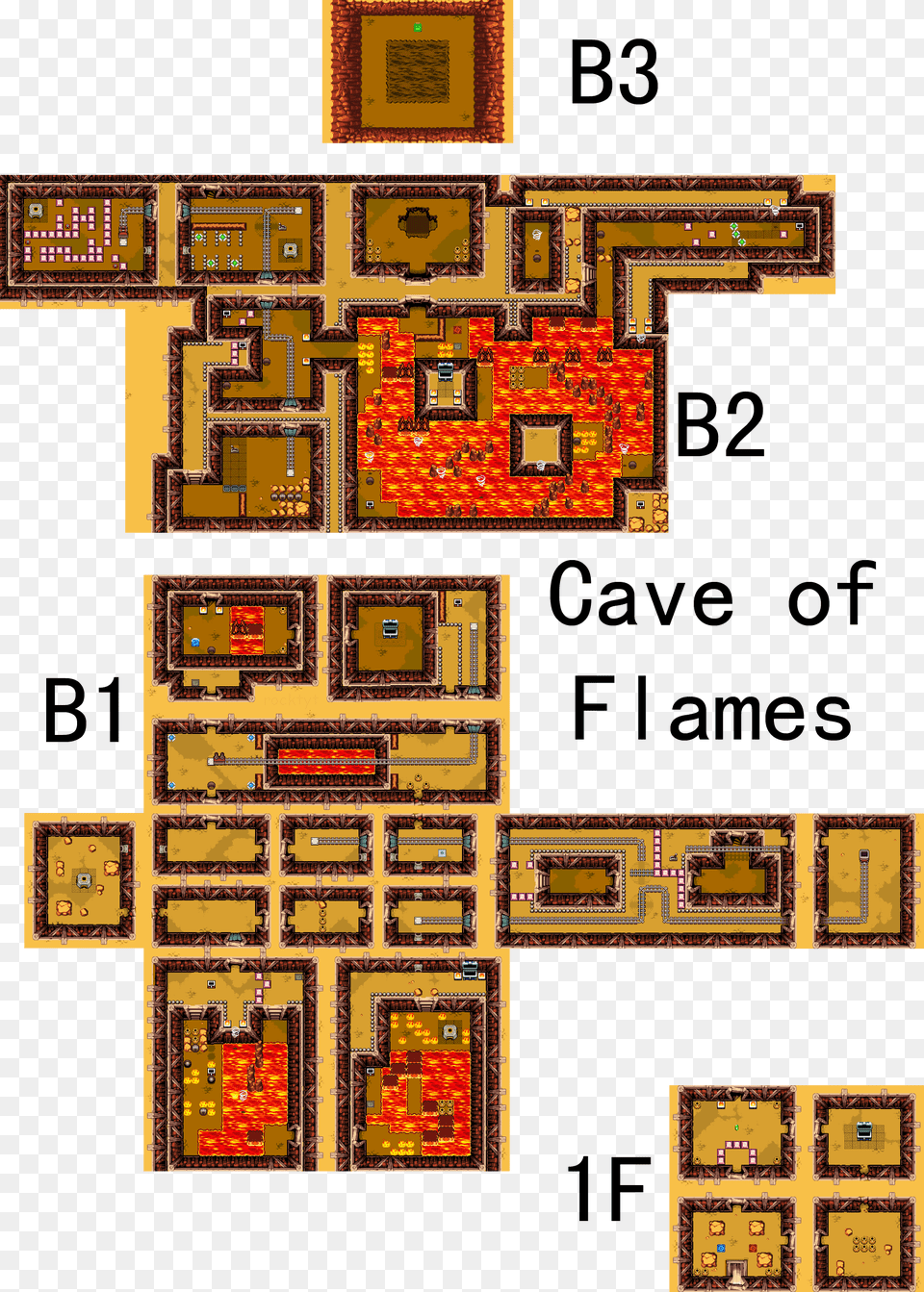 Minish Cap Cave Of Flames Map, Scoreboard Free Transparent Png