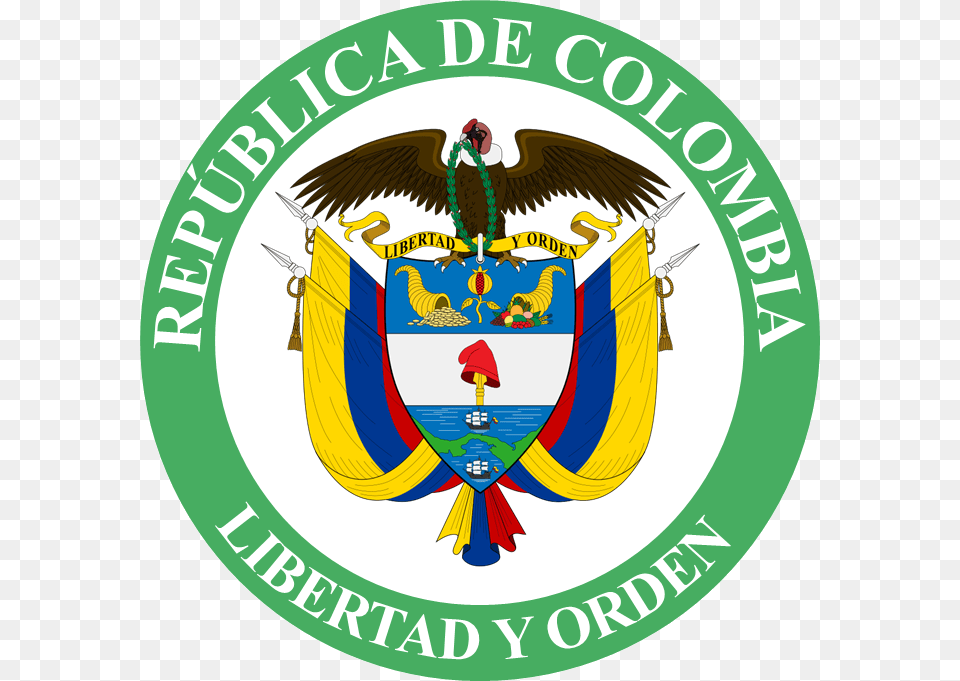 Ministerio De Ambiente De Colombia Ministry Of Environment Colombia, Emblem, Logo, Symbol, Animal Free Transparent Png