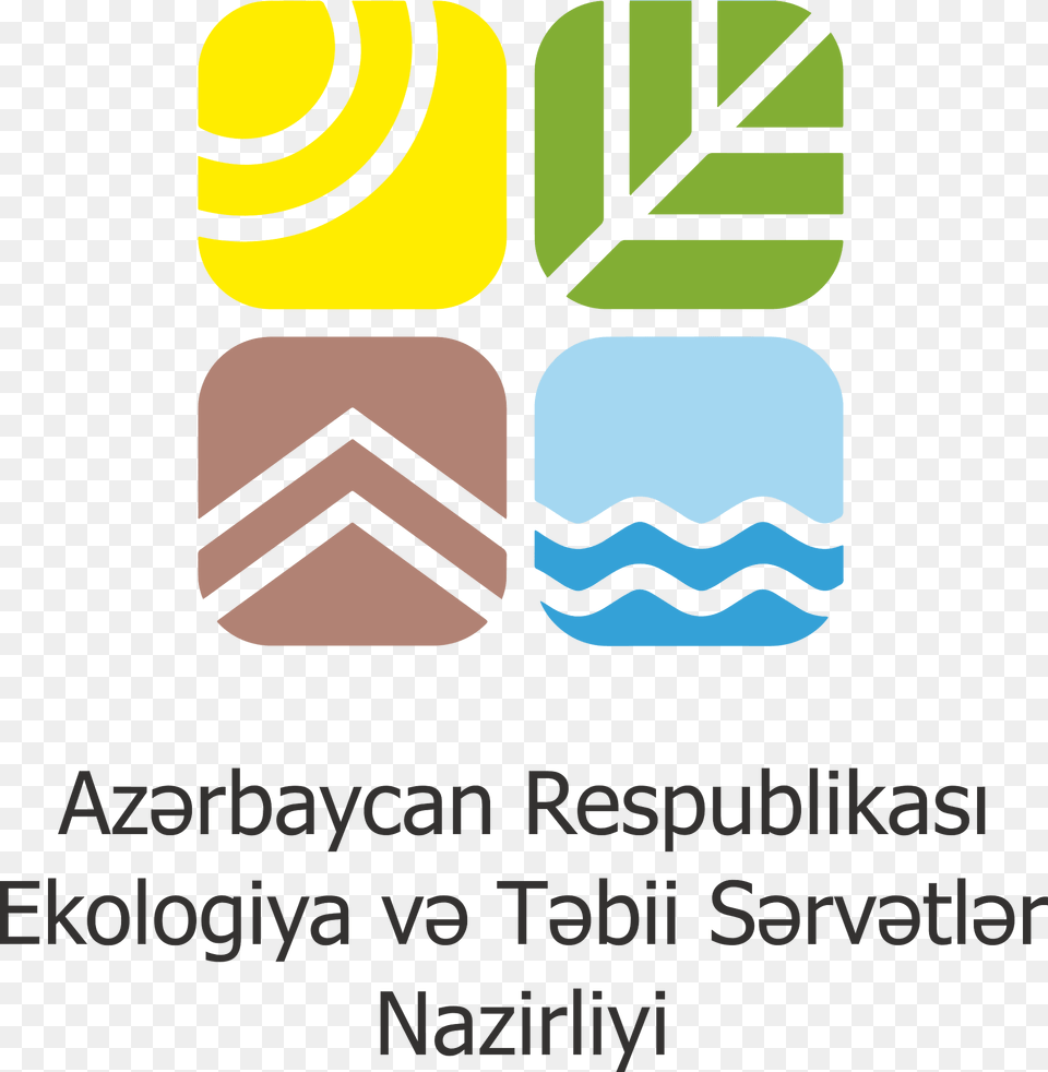 Ministry Of Ecology And Natural Resources Azerbaijan Logo Clipart, Advertisement, Poster, Art, Graphics Png