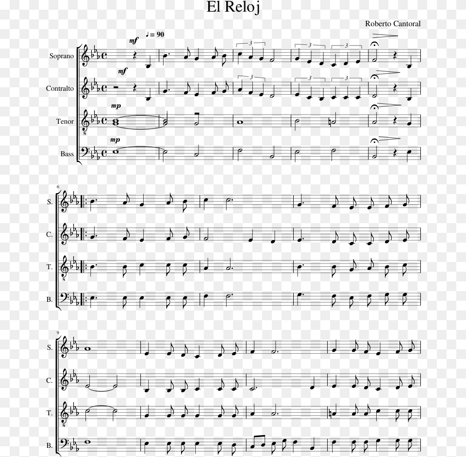 Ministry Of Magic Flute Sheet Music, Gray Png