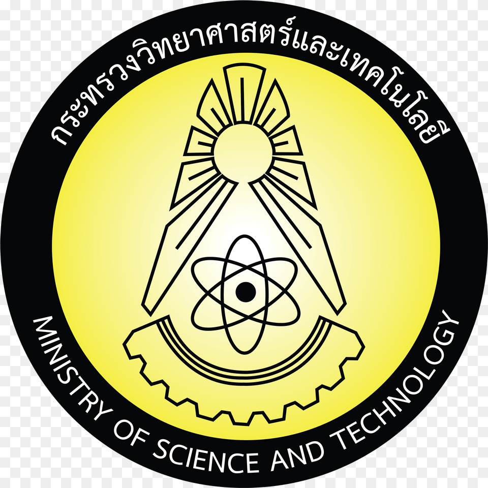 Ministry Of Science And Technology Thailand, Emblem, Symbol, Logo, Disk Png Image