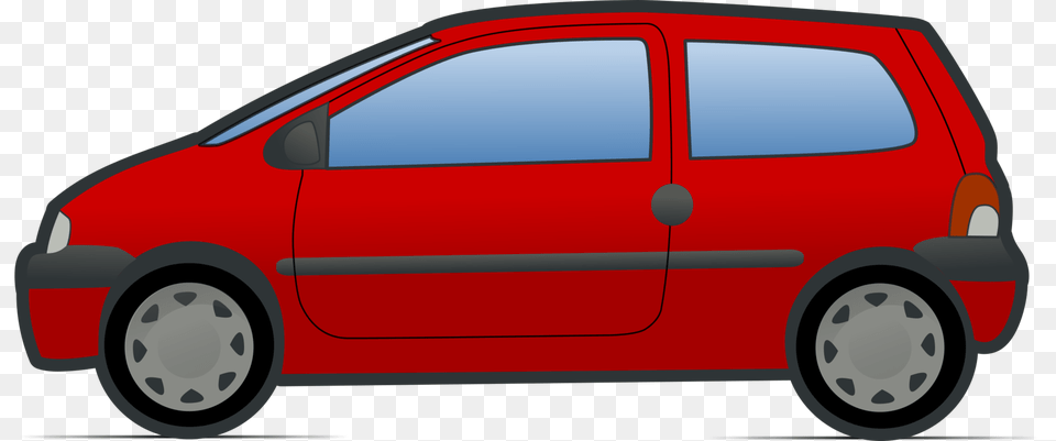 Minivan Cartoon Renault Twingo, Machine, Wheel, Alloy Wheel, Car Free Png Download