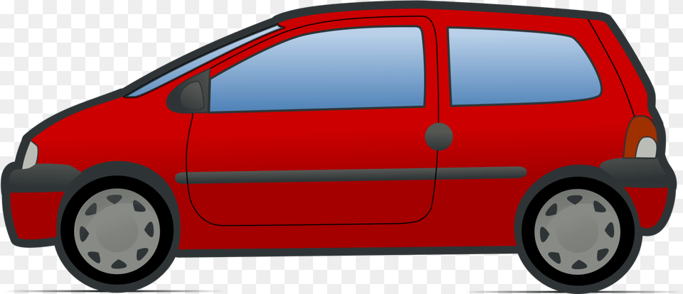 Minivan Cartoon Renault Twingo Minivan Clipart, Machine, Wheel, Alloy Wheel, Car Free Png Download