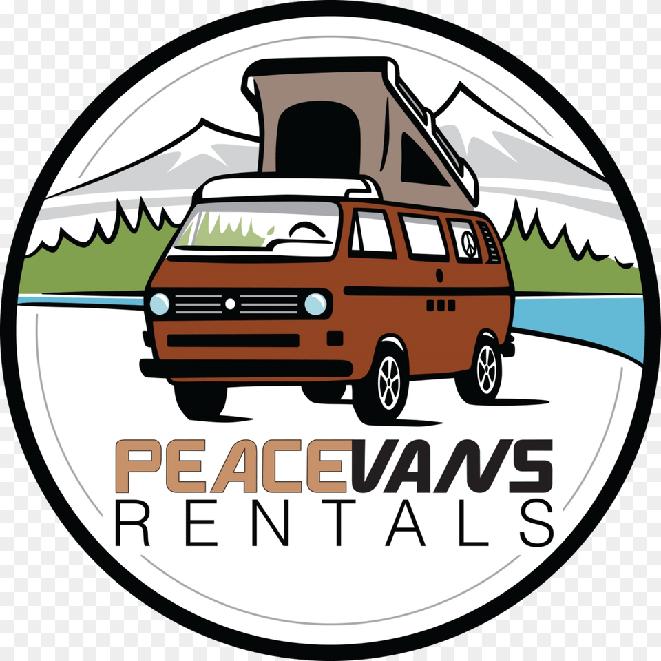 Minivan Clipart Camping Van Van, Transportation, Vehicle, Car, Disk Png