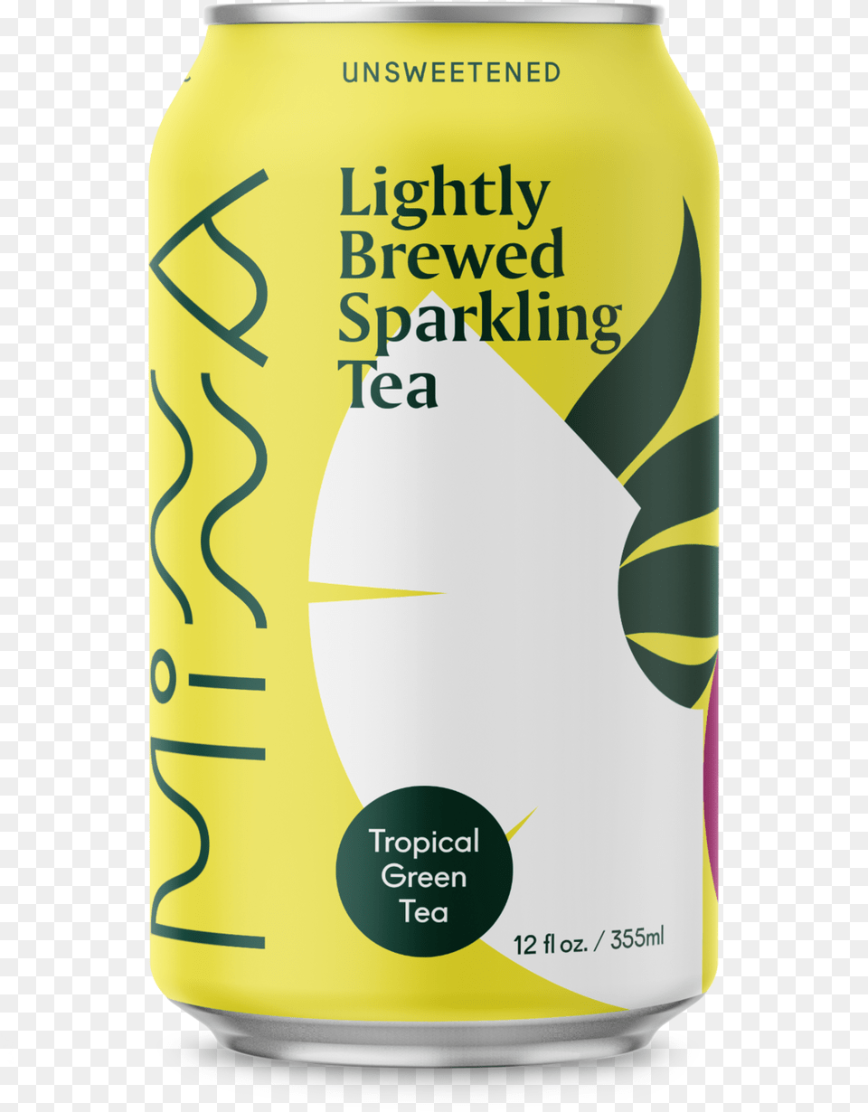 Minna Organic Sparkling Tea, Can, Tin Free Transparent Png