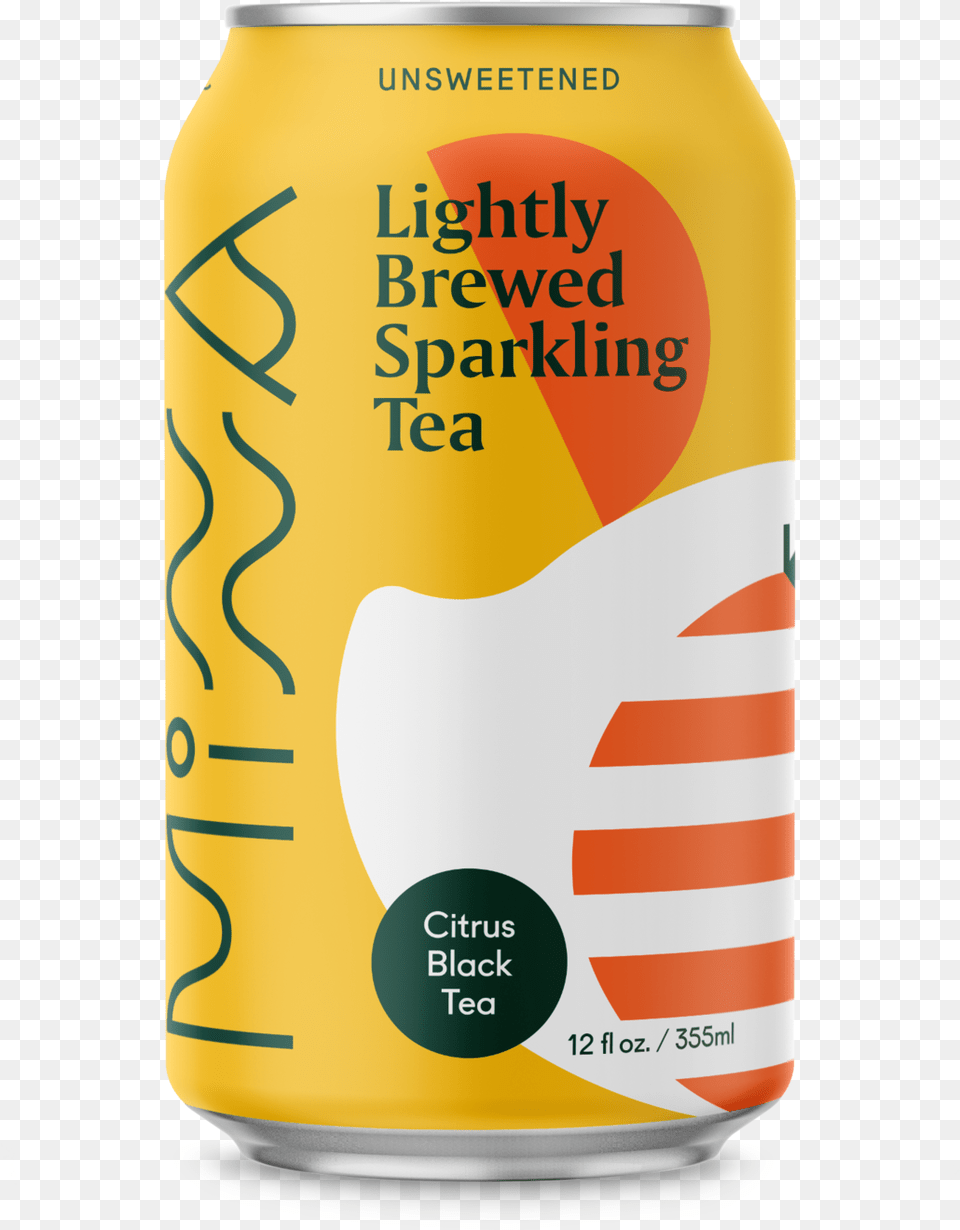 Minna Sparkling Tea, Can, Tin, Alcohol, Beer Free Transparent Png