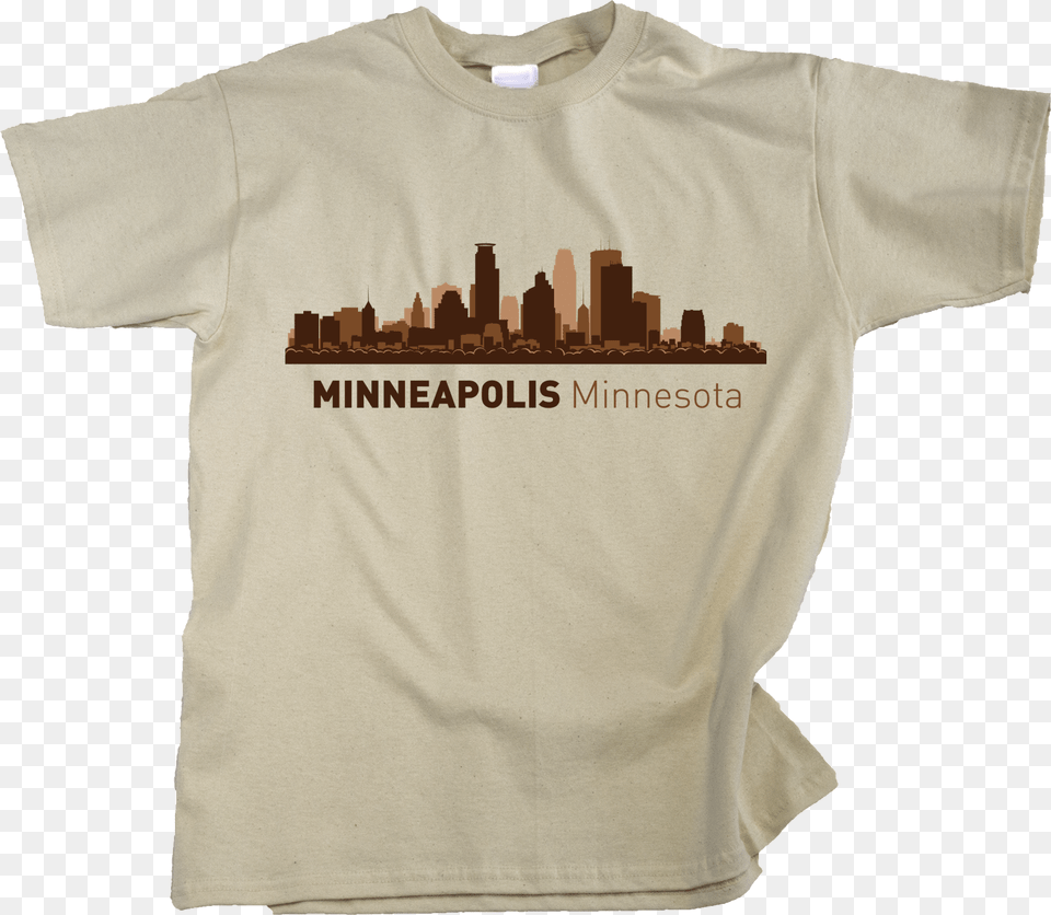 Minneapolis Skyline, Clothing, Shirt, T-shirt Free Png Download