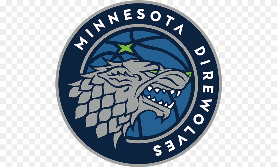 Minnesota Direwolves Timberwolves Fort Lauderdale Cf Logo, Emblem, Symbol, Disk Free Png Download