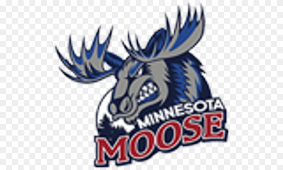 Minnesota Moose Hockey Usphl, Animal, Mammal, Wildlife, Logo Png Image