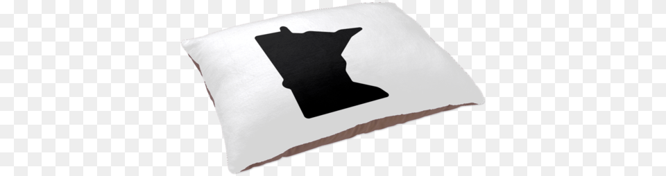 Minnesota Pet Bed In White And Black Side View Minnesota, Cushion, Home Decor, Pillow Free Png