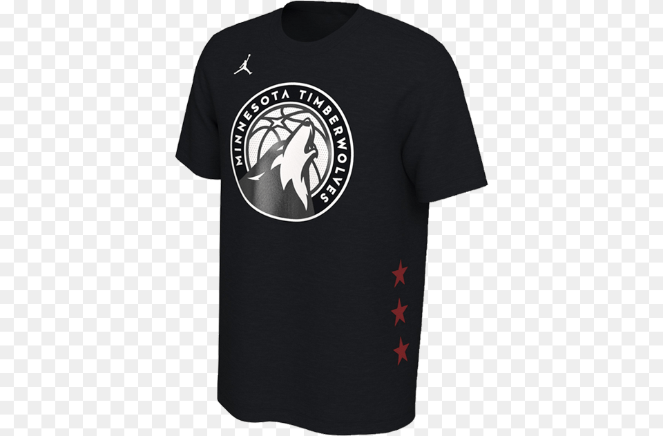 Minnesota Timberwolves Karl Anthony Towns 2019 All Active Shirt, Clothing, T-shirt Png