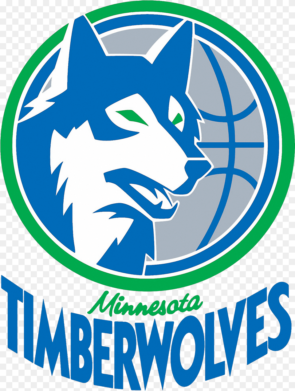 Minnesota Timberwolves Logo Minnesota Timberwolves Logo, Road Sign, Sign, Symbol Png Image