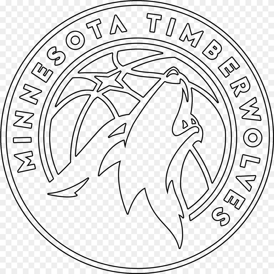 Minnesota Timberwolves Logo Transparent Amp Svg Pontevedra Negros Occidental Logo, Gray Png