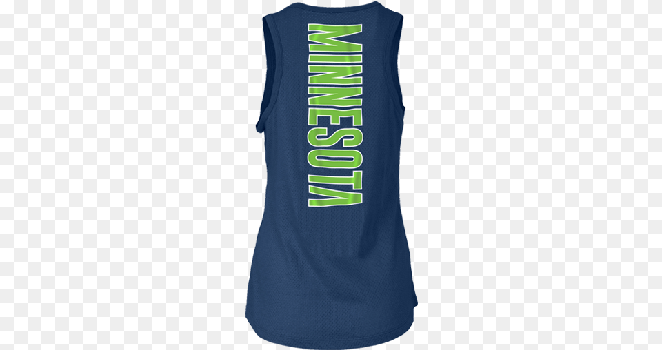 Minnesota Timberwolves Women39s Baby Jersey Mesh Back Active Tank, Clothing, Tank Top Png Image