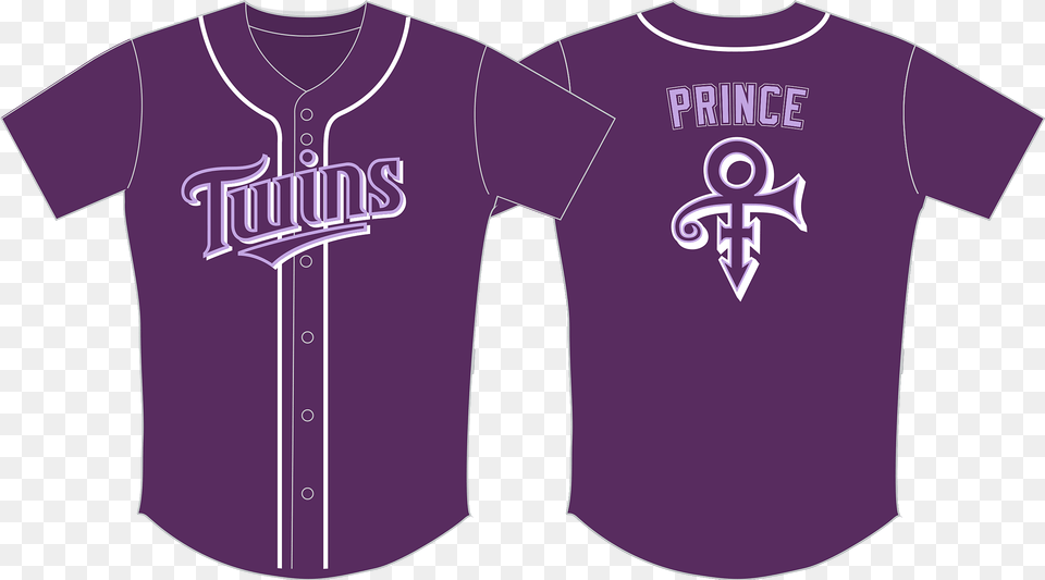 Minnesota Twins Prince Night 2019, Clothing, Shirt, T-shirt Free Png Download