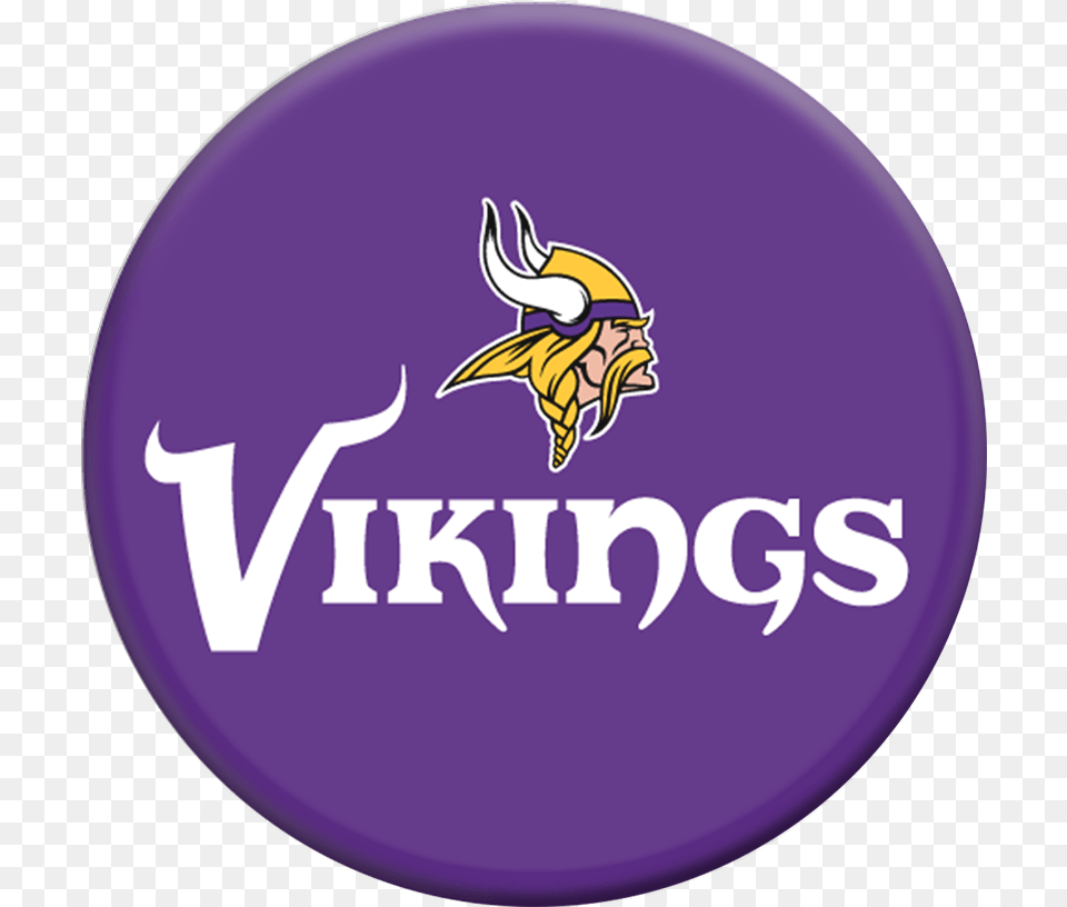 Minnesota Vikings, Badge, Logo, Symbol, Purple Png Image