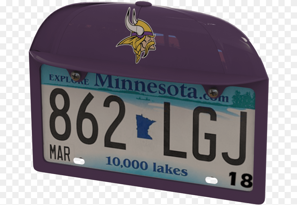 Minnesota Vikings Baseball Cap Frame Minnesota License Plates, License Plate, Transportation, Vehicle Free Png Download