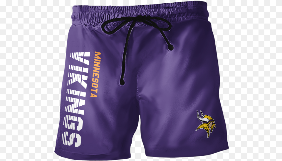 Minnesota Vikings Branded Men And Women S Board Short, Clothing, Shorts, Swimming Trunks Free Png Download