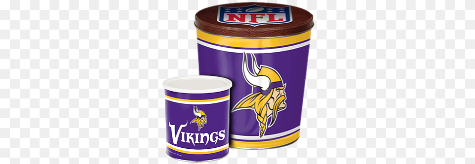 Minnesota Vikings Ice Cream, Tin, Cup, Disposable Cup Free Png Download