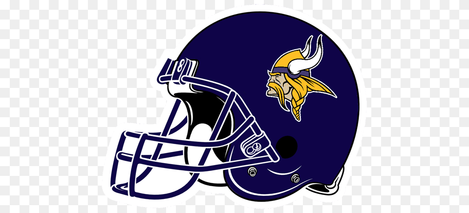 Minnesota Vikings Logo Clipart, American Football, Sport, Football, Football Helmet Png Image