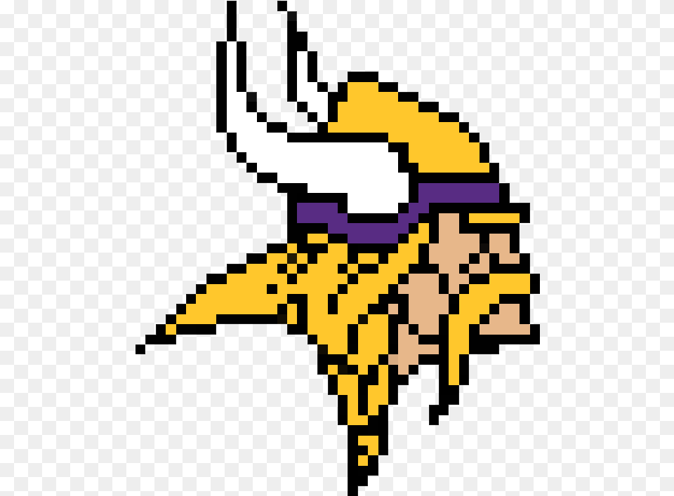 Minnesota Vikings Pixel Art, Treasure Free Png