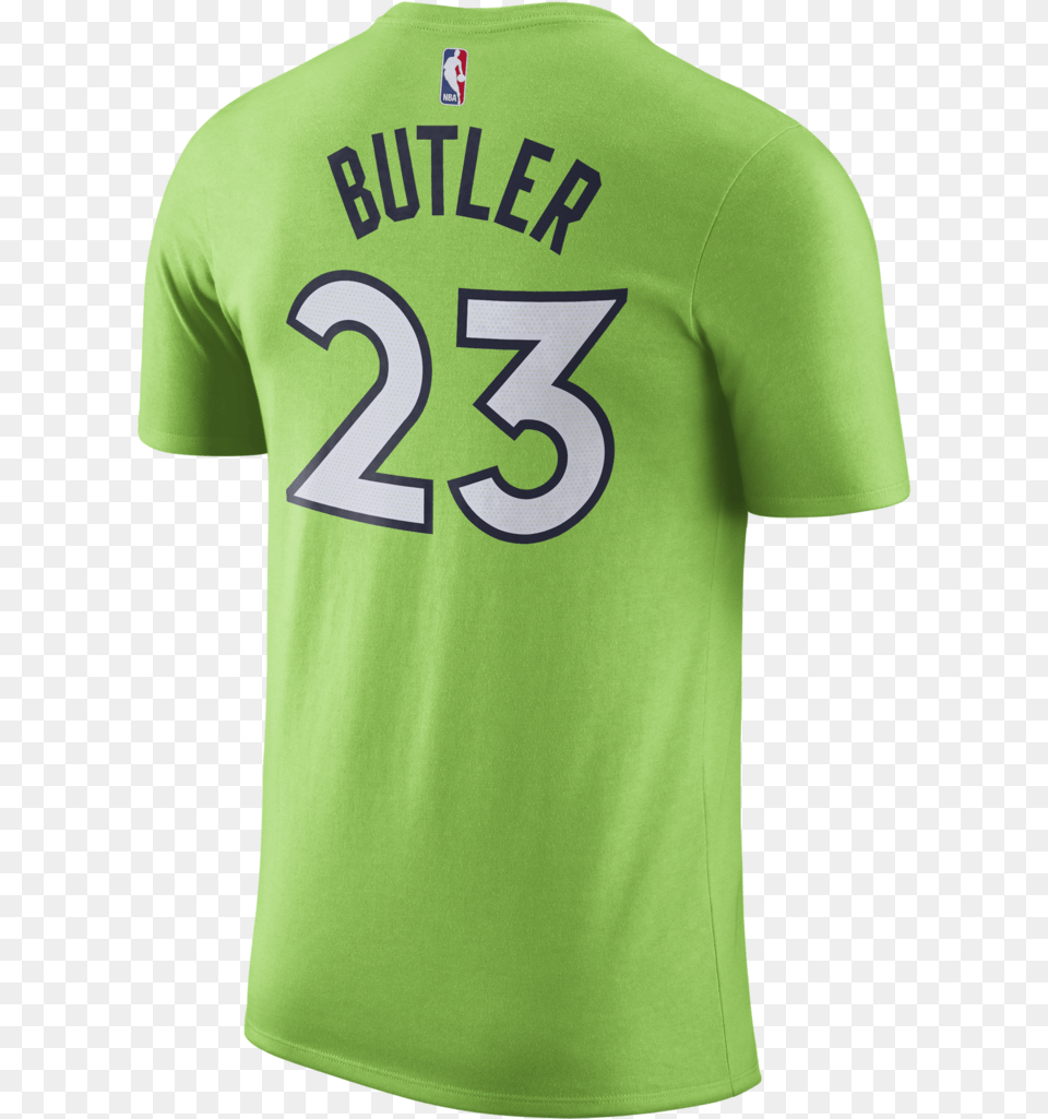 Minnesota Wolves Jimmy Butler Statement Player T Shirt Nba, Clothing, T-shirt, Person, Symbol Free Transparent Png