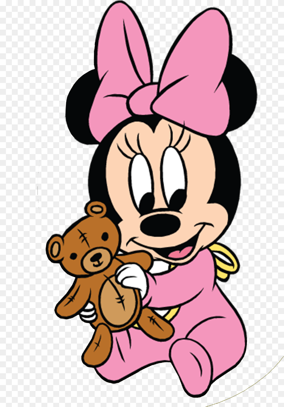 Minnie Bebe, Cartoon, Face, Head, Person Png Image