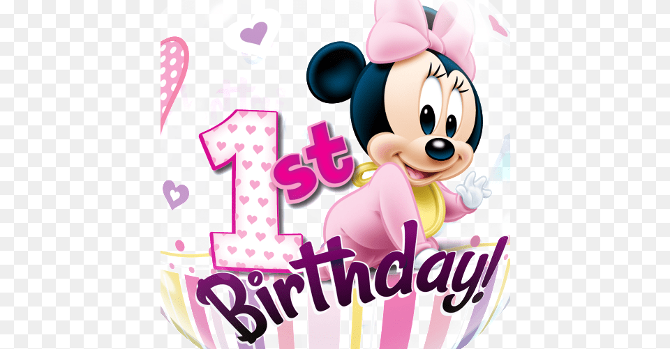 Minnie Birthday Bubble Balloon, People, Person, Birthday Cake, Cake Free Png