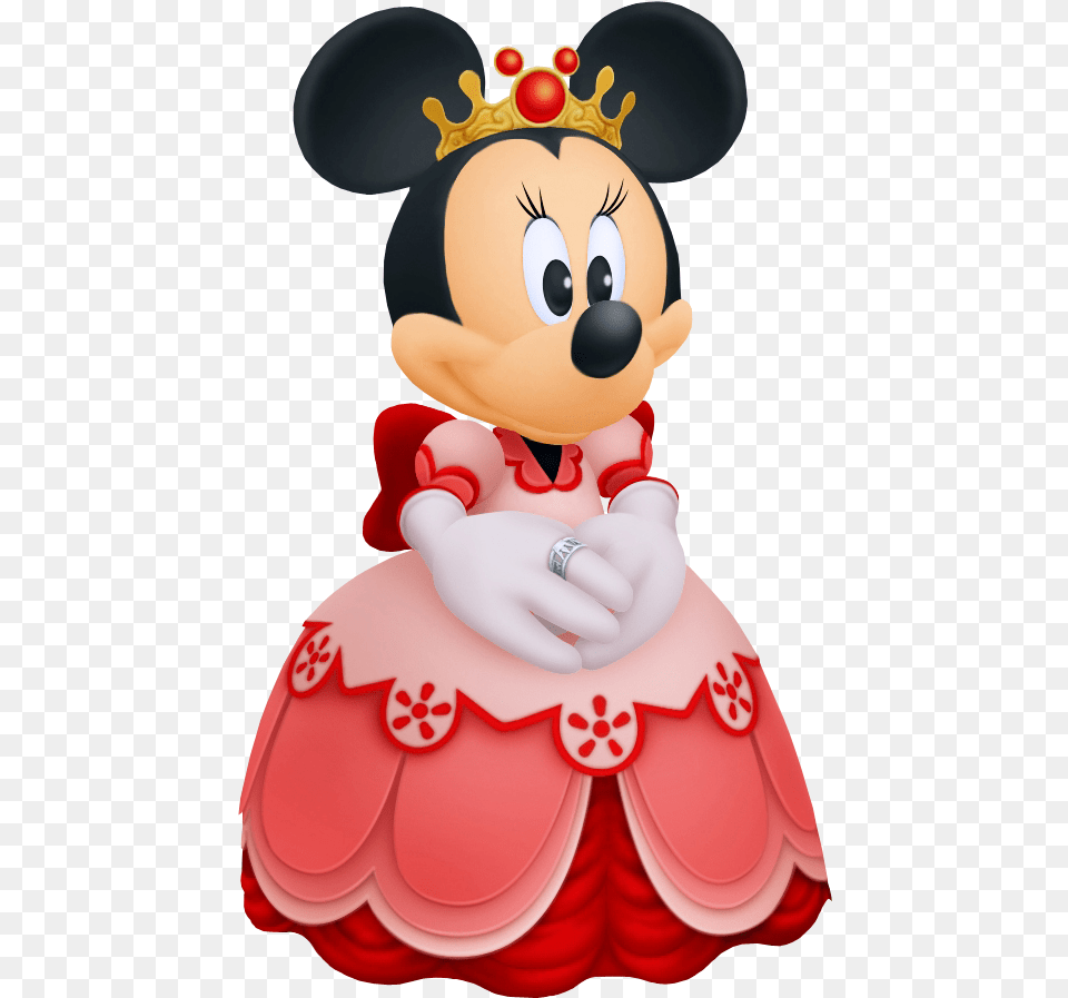 Minnie Kingdom Hearts 2 Minnie, Birthday Cake, Cake, Cream, Dessert Free Png Download