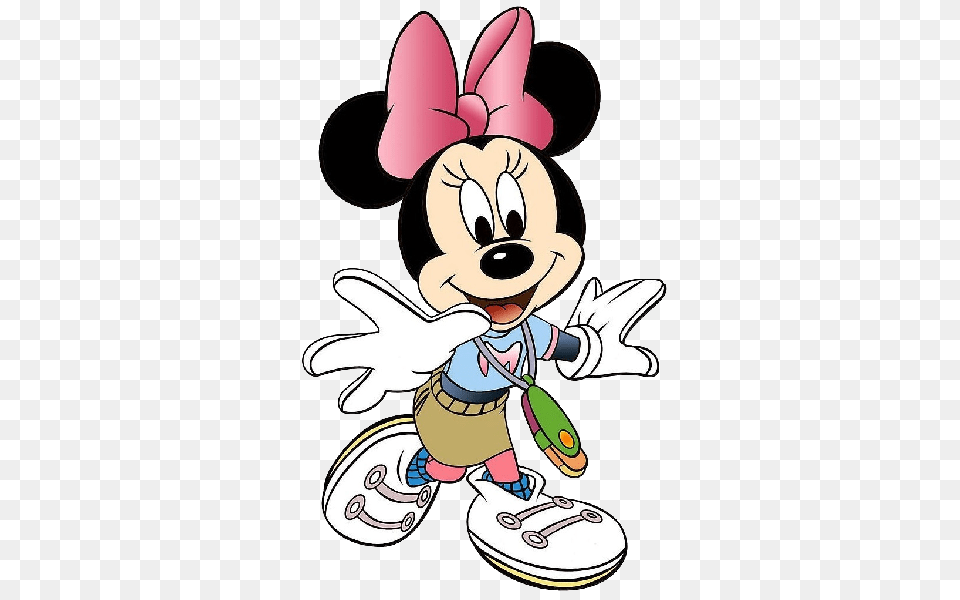 Minnie Mouse, Cartoon, Baby, Person, Clothing Free Png